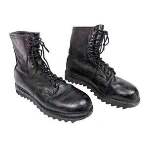 Red Wing Shoes Black Leather Boots